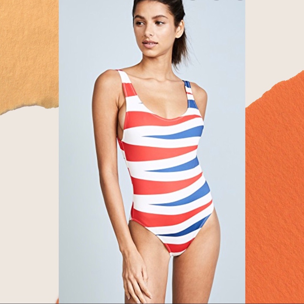 NWT Solid & Striped Ann Marie bathing suit
